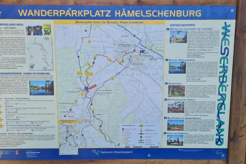 Schoene Ferienwohnung T&N Im Weserbergland Emmerthal Exterior photo